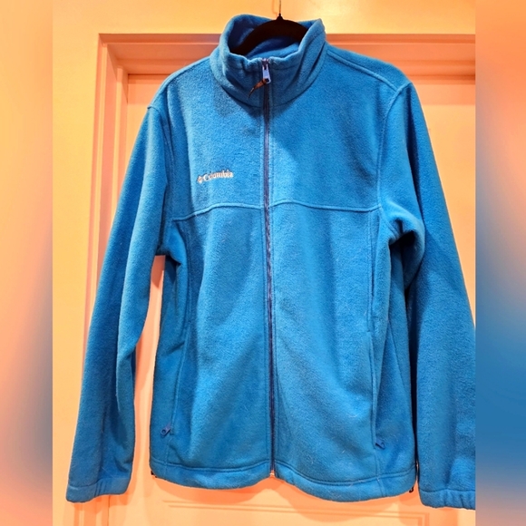 Columbia Fleece Men's Jacket sz medium - Picture 2 of 4